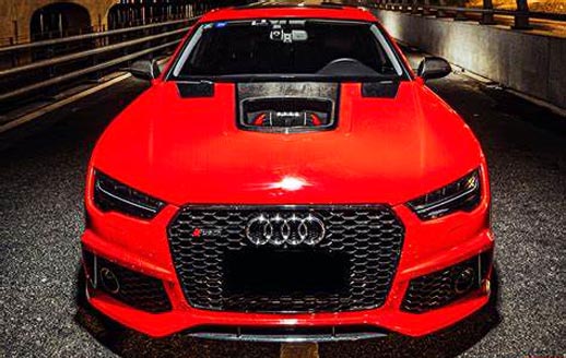 AUDI A7 hood fender upgrade