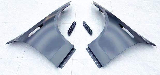 BMW 6 series hood fender aggiornamento