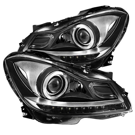 Mercedes-Benz C-class Headlights upgrade