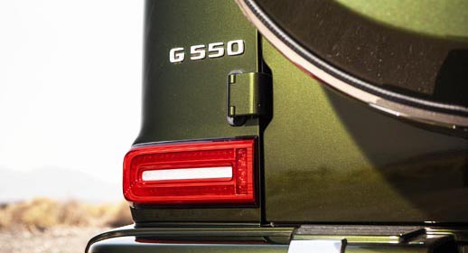 Mercedes-Benz G-class baglygter opgradering