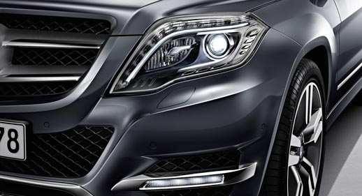 Mercedes-Benz GLK-class Aktualizace světlometů