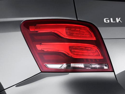 Mercedes-Benz GLK-class टेल लाइट्स अपग्रेड