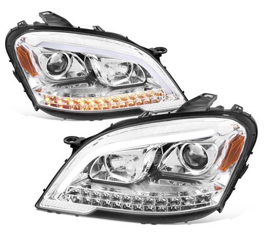 Mercedes-Benz ML-class Headlights upgrade