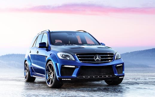 Mercedes-Benz ML-class 후드 펜더 업그레이드