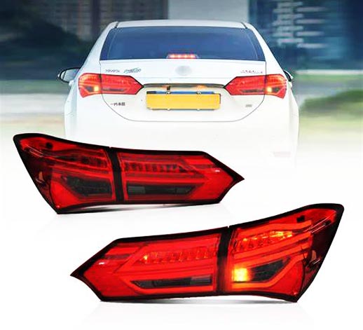Toyota uppgradering av bakljus