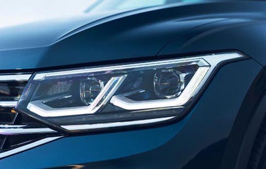 Volkswagen Tiguan Modernizácia svetlometov