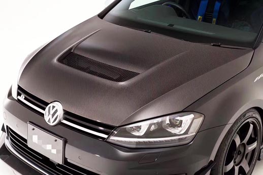 Volkswagen golf 후드 펜더 업그레이드